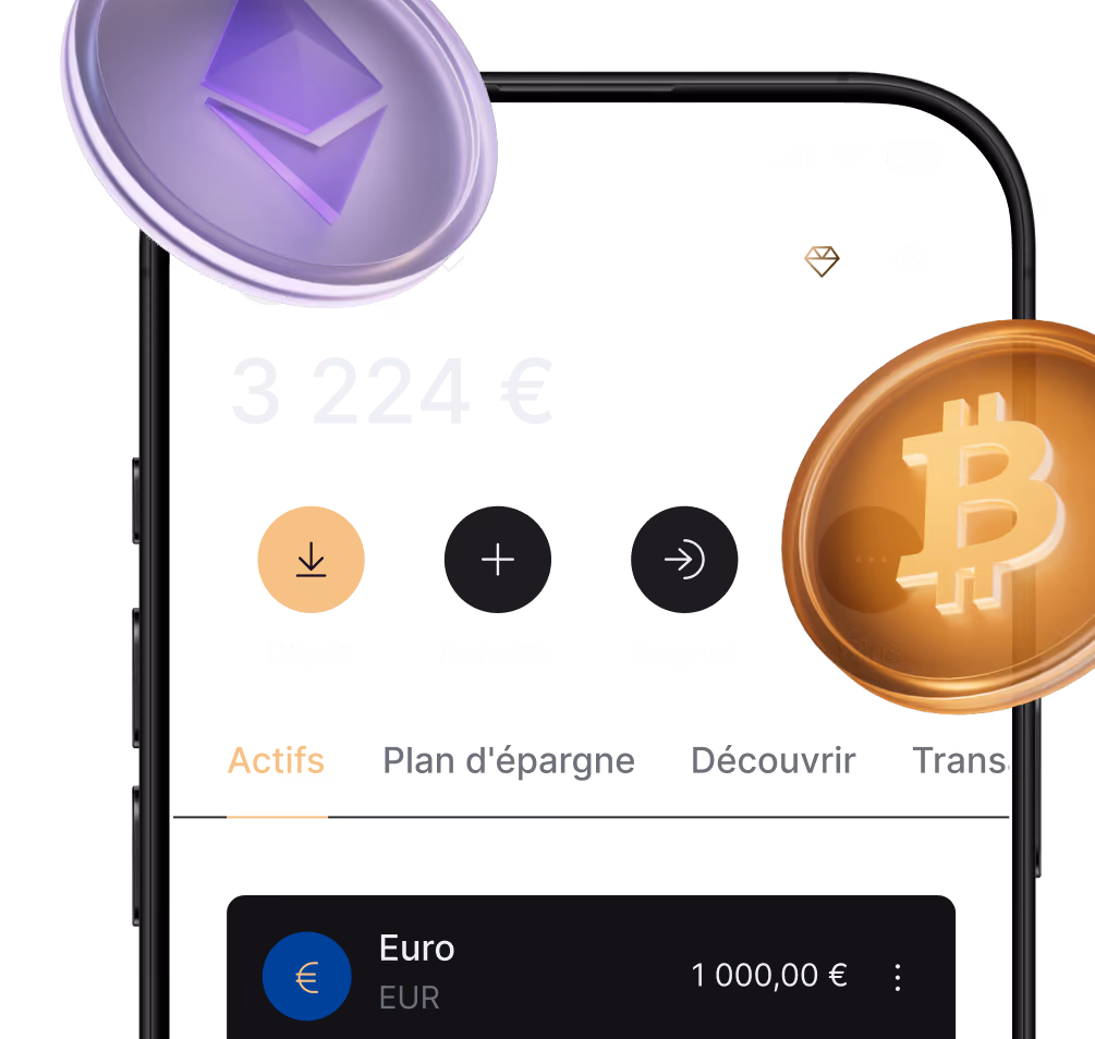 Investir en crypto à votre rythme sur Finary