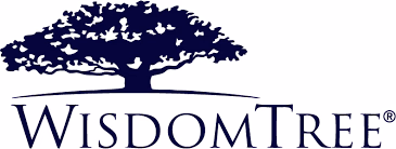 Logo WisdomTree arbre bleu