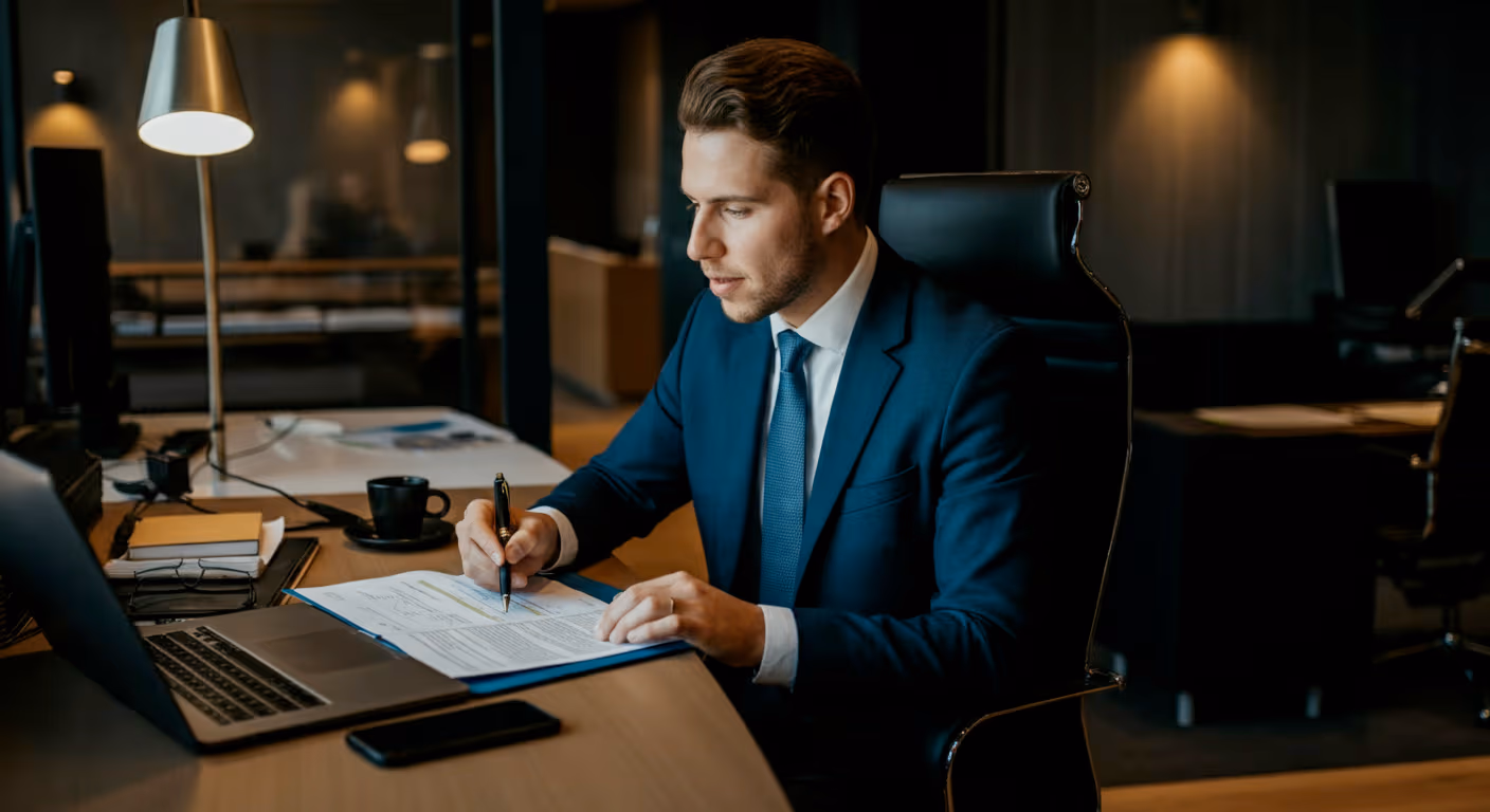 Homme Comparant Credit Lombard