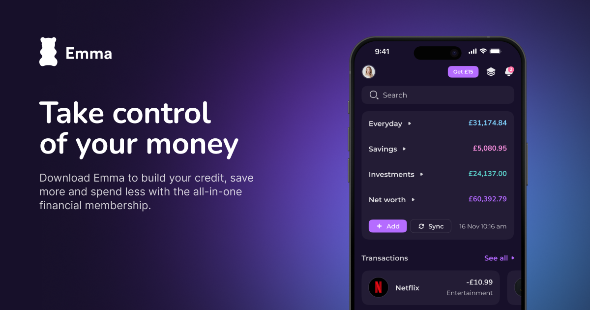 Emma Budget App | Track Bills | Manage Subscriptions