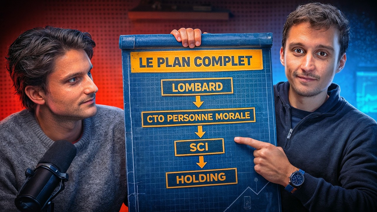 Crédit Lombard, holding, cession : le plan d'un entrepreneur à 26 ans - Analyse de patrimoine
