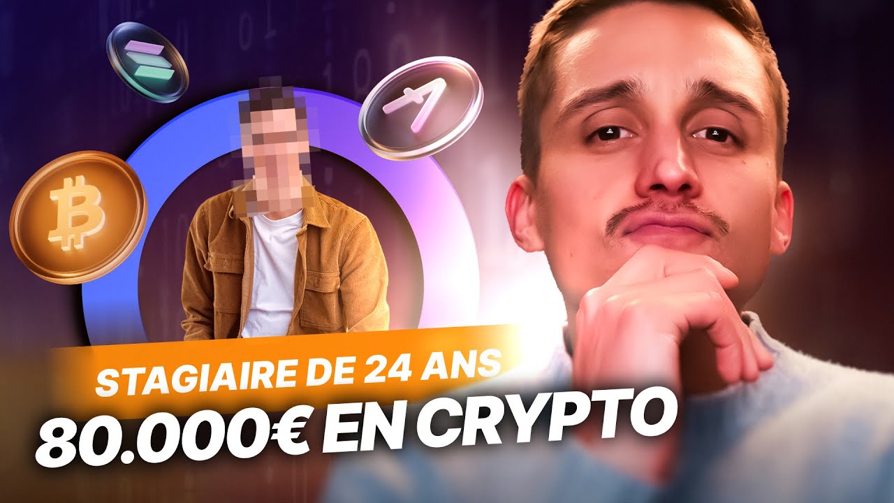 Ce STAGIAIRE de 24 ans met 1750€/mois en CRYPTOS | Présentation de patrimoine