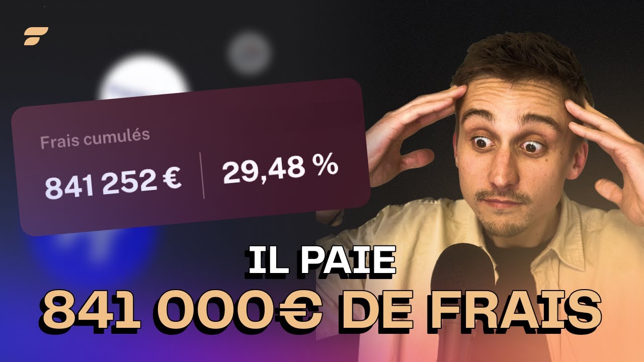 Entrepreneur à succès perd 841 000€ à cause des frais cachés... | Présentation de Portefeuille